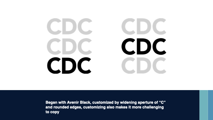 US Government agency logo and visual identity