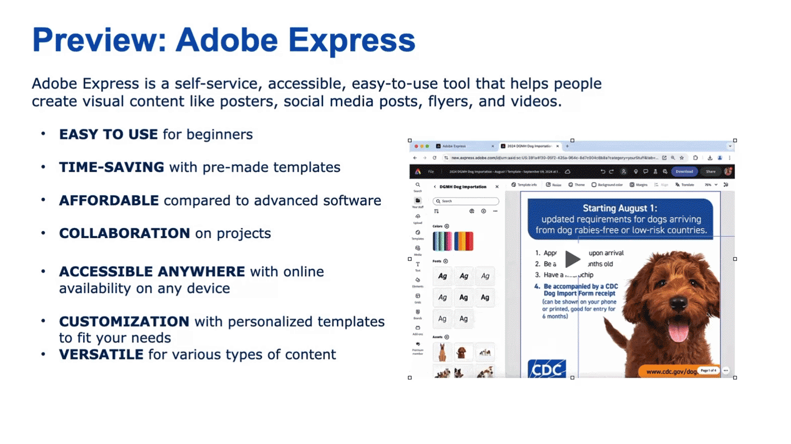 US Government agency logo and visual identity